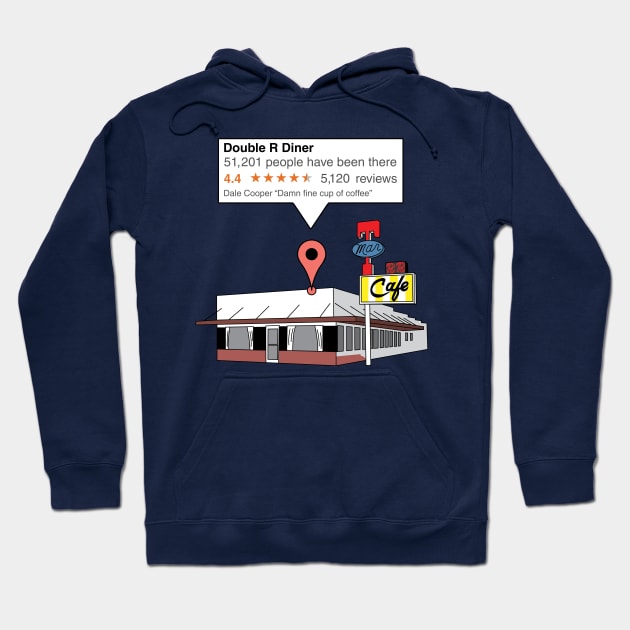 Double R Diner reviews Hoodie by Bomdesignz